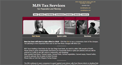 Desktop Screenshot of mjstax.com